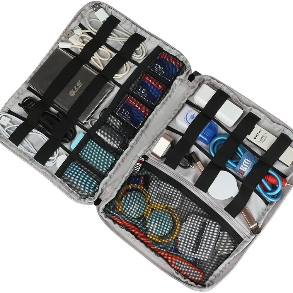 BUBM Travel Cable & Tablet Organizer-Pink